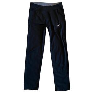 PUMA Fitness Tight Straight Leg Pants Black Size Small